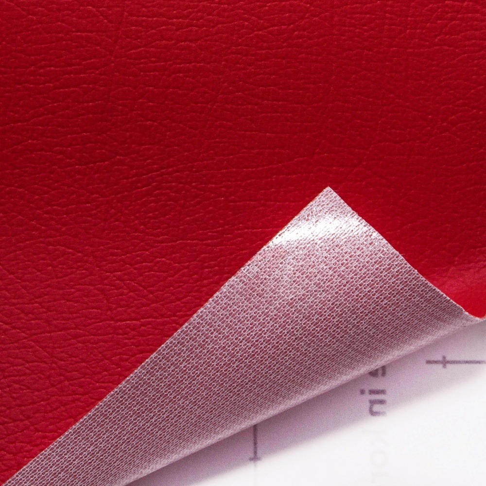 Экокожа самоклеящаяся красная Decoin (Корея)