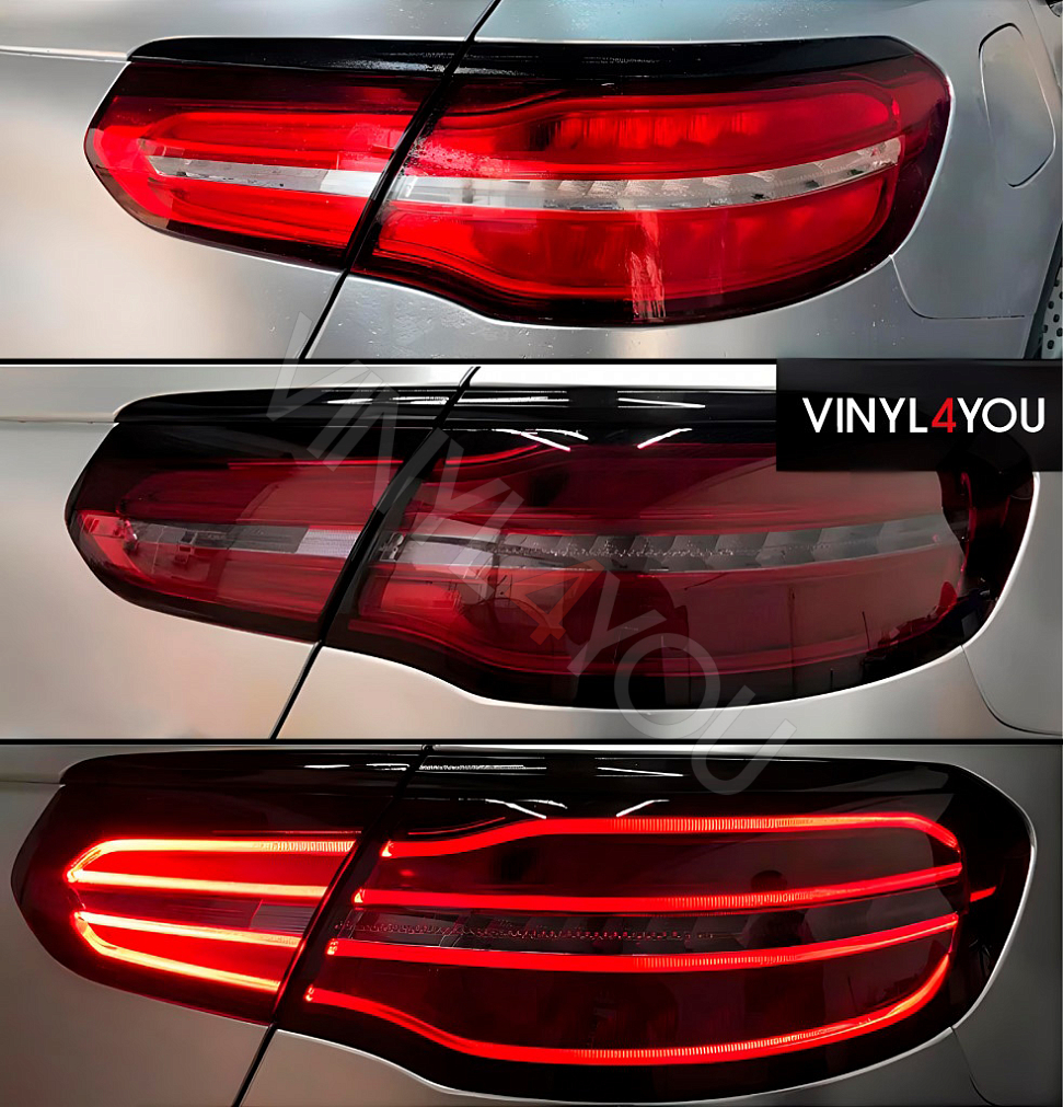 Гибрид для фар тонирующий DAYTONA H100 средне-черный 60 см