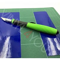 Зеленый нож UZLEX EASY-CUT